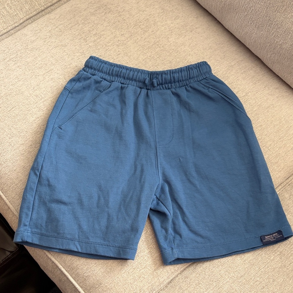 Boys Zara Blue Casual Shorts Size 8-9. Like new.